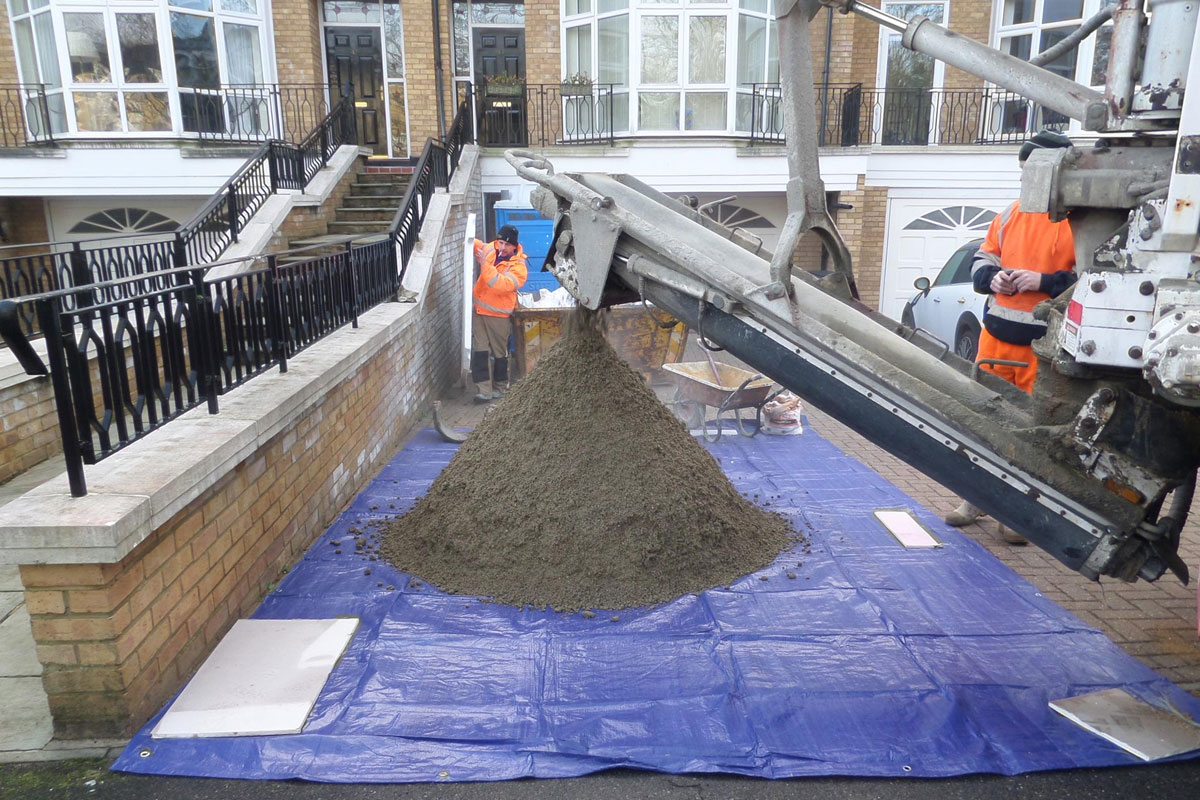 Onsite Mixed Screed